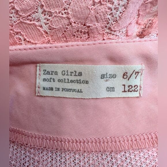 ZARA Lace Dress‎ Size 6-7 - Picture 10 of 10